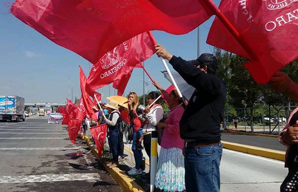 Desplegado: La represión política contra queretanos nos obliga a manifestarnos 