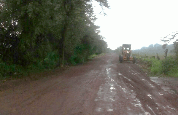 Por presión popular reanudan construcción de carretera a Tzirío: Leti Arroyo