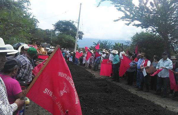 En marcha rehabilitación de caminos rurales en San Gabriel