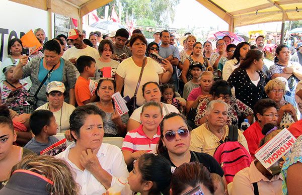 Antorcha inaugura oficina de gestión social