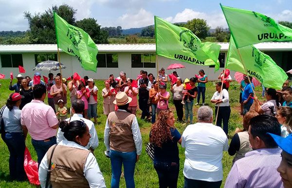 Arranca la construcción de techumbre en la Escuela Primaria 