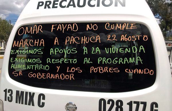 Amenazan a transportistas por exigir mejores condiciones de vida