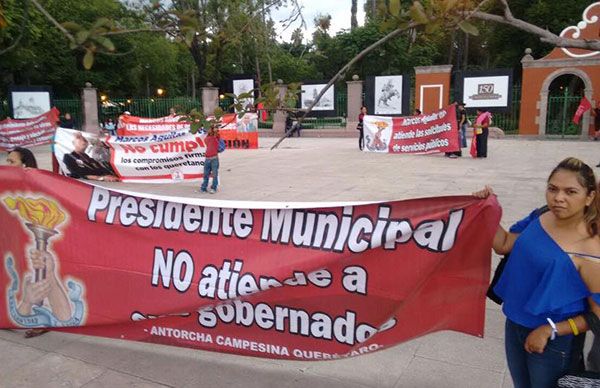 Próxima manifestación en Informe de Gobierno de Marcos Aguilar