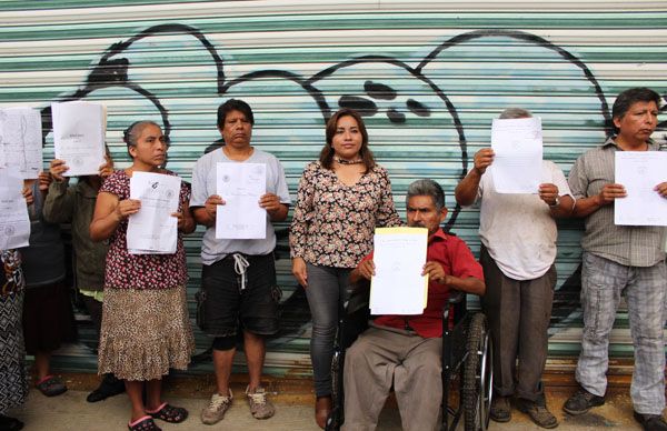 Antorchistas de la colonia El Trébol demuestran legalidad de sus terrenos