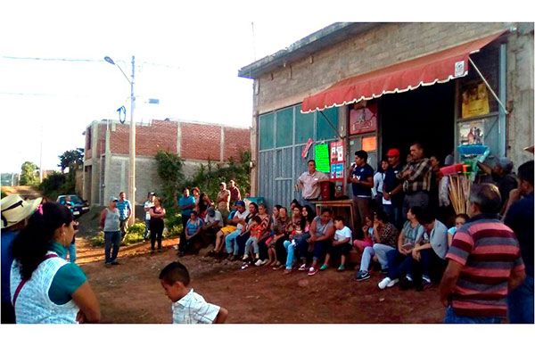 Colonos antorchistas de Tacámbaro, en la larga espera para obtener escrituración de sus terrenos