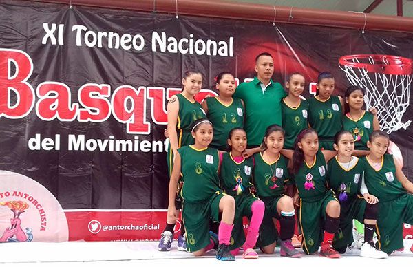 Equipos hidalguenses preparados para la eliminatoria estatal de basquetbol