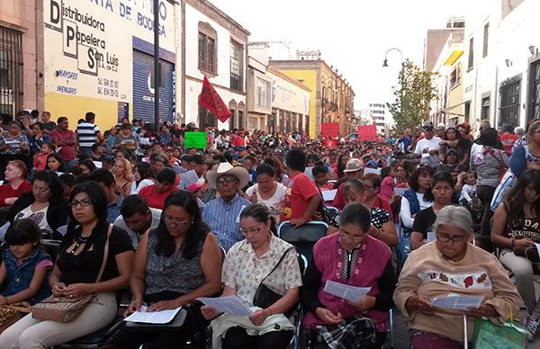 Quinta reunión de líderes antorchistas en la capital potosina