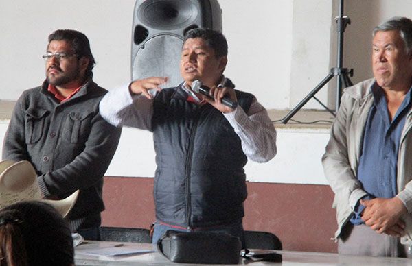 Campesinos del Seccional Tlaxco reafirman compromiso de lucha con Antorcha