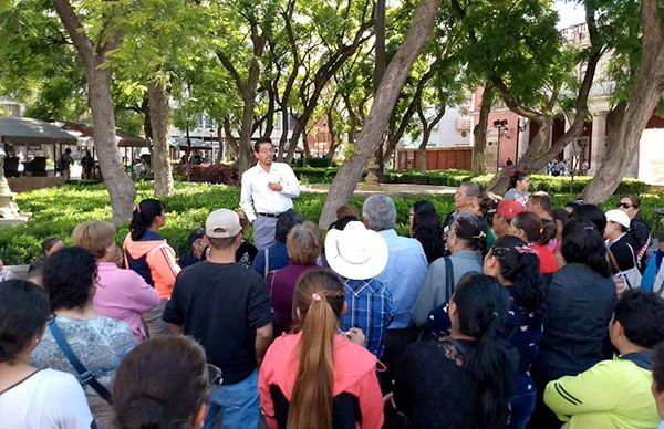 Avanzan en escrituración de colonia antorchista 