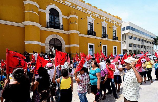 Inicia lucha ante la falta de respuesta del Ayuntamiento de Campeche 