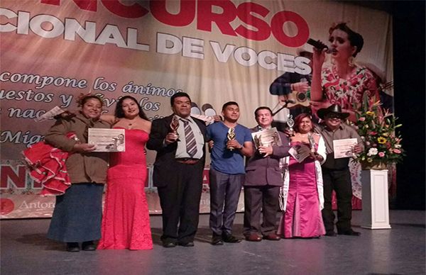 Triunfan veracruzanas en el VI Concurso Nacional de Voces