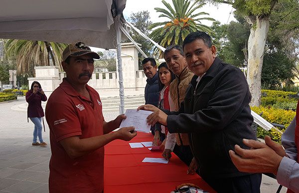 Más de 9 millones 368 mil pesos en material de vivienda para Aguascalientes