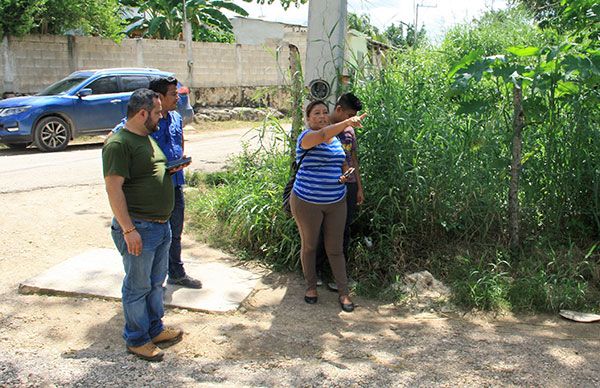 Elaboran proyectos para pavimentar calles en colonias abandonadas