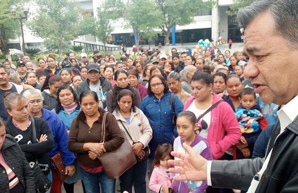 Se reúnen con Secretario General de Gobierno; hay avances en demandas de vivienda y alimentación 