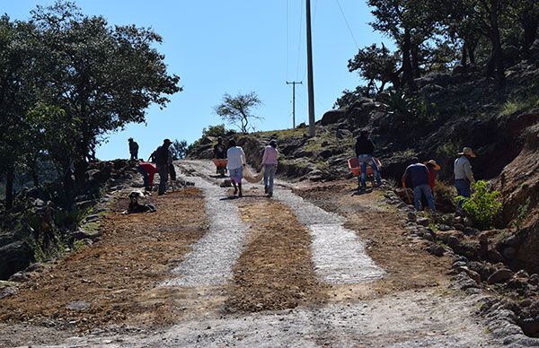 Rehabilitación de camino Paradita Durazno