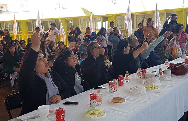  Antorchistas  conmemoran  el XVI aniversario luctuoso de Guadalupe Villalobos 