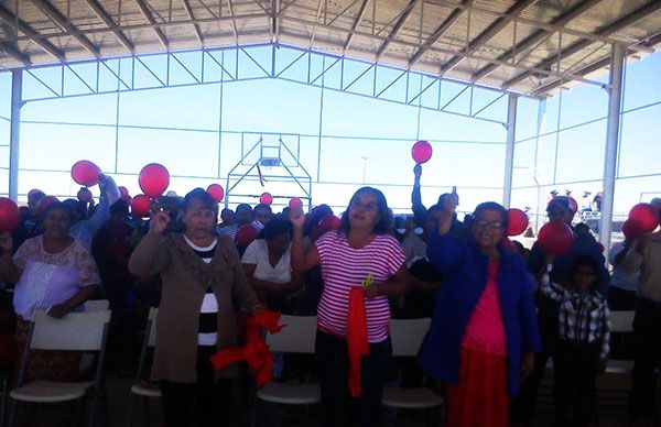  Inauguración de cancha del ejido Macuyú