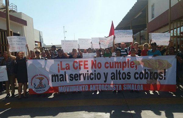  Con protestas simultáneas, sinaloenses exigieron liberación de recursos para obras y servicios