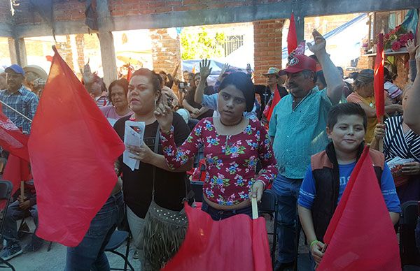 Todo listo para recibir a 5 mil antorchistas en Calvillo