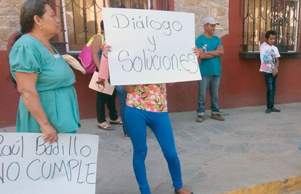 Sin atención del alcalde de Huejutla; antorchistas exigen respuesta a sus demandas