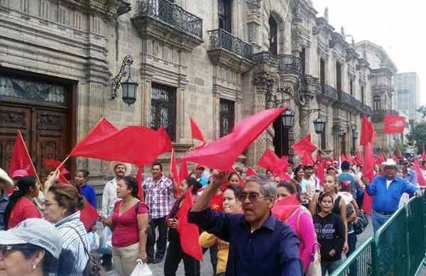 Marcha-plantón de antorchistas arrancará de Chapultepec e Hidalgo