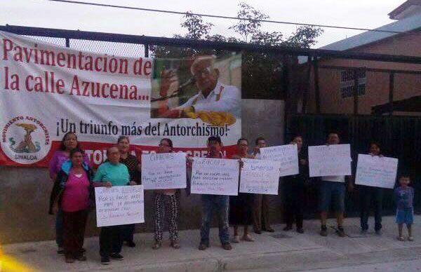  Pavimentación de la Azucena, un anhelo cumplido