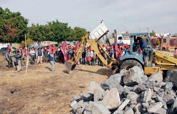 3 millones de pesos invertirá Antorcha en la primera clínica de salud en Misión del Valle