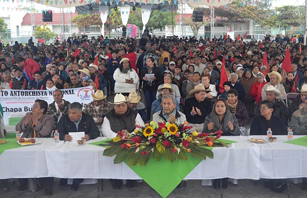 Antorchistas de San Rafael celebran 27 años de la lucha organizada