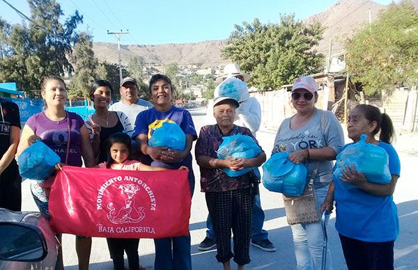  Más de un centenar de familias reciben apoyos alimenticios