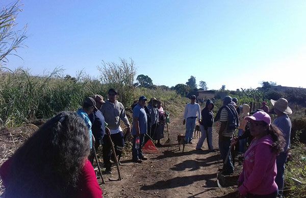 400 familias nayaritas beneficiadas con Empleo Temporal