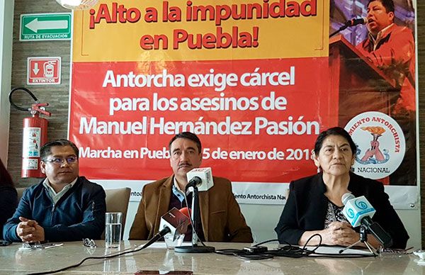 ¡Justicia y cárcel para los asesinos de Manuel Hernández!