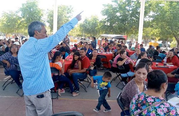 Dirigente estatal llama a plenos a trabajar para organizar a millones