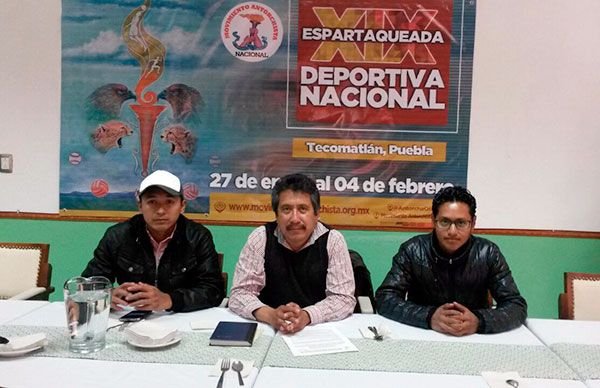 Espartaqueada Deportiva de Antorcha reunirá a más de 21 mil deportistas