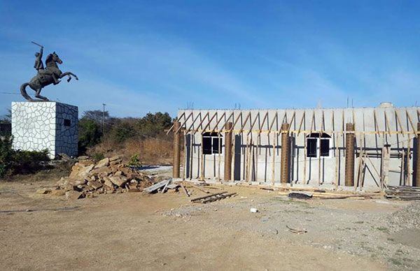  Casa de Cultura en Arcelia tiene un avance del 70 por ciento