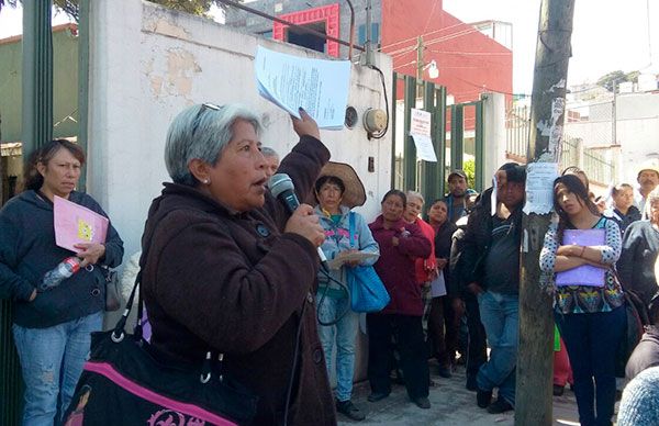 Exigen habitantes certeza jurídica del asentamiento La Independencia 