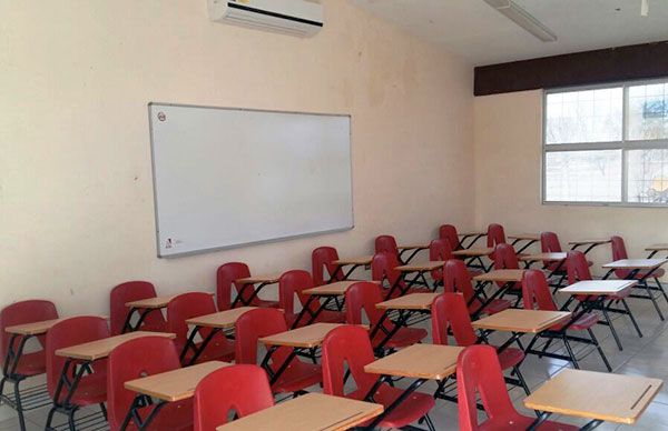 Nueva aula y comedor en Telebachillerato de Delicias, fruto de la lucha antorchista