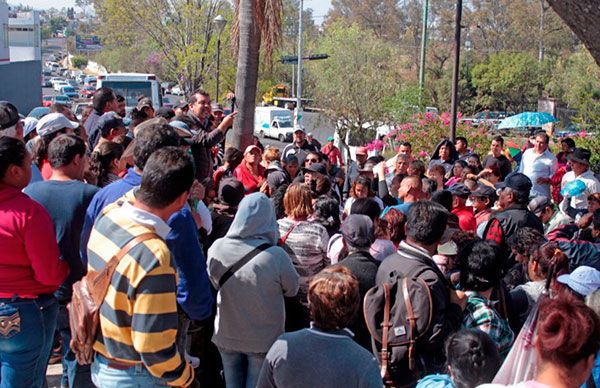 Exigen colonos y comerciantes de Morelia e Hidalgo que el Gobierno del Estado cumpla con acuerdos pactados