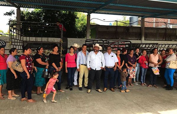 Antorcha logra apoyos para 25 familias de Zirándaro