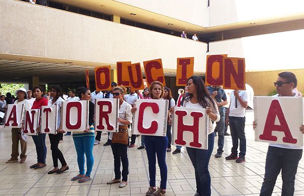 ¡Posponen marcha antorchistas de Sinaloa!