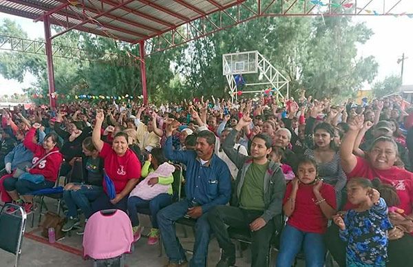 Inauguran cancha en San Felipe de Purcell