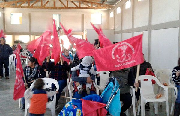 Antorcha festeja primer año de lucha y trabajo en el Valle de la Trinidad