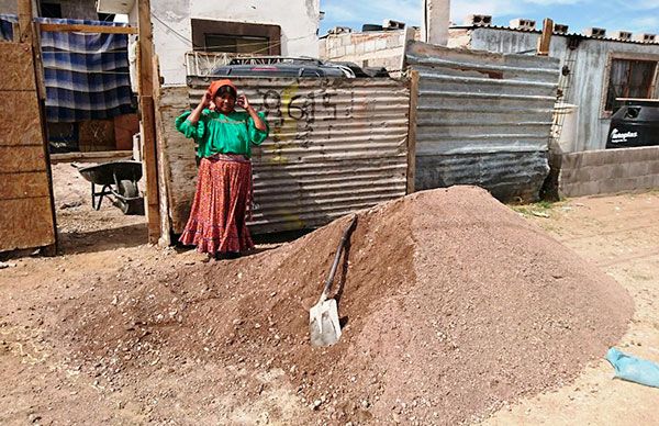 Continúa entrega de material a colonos de Chihuahua