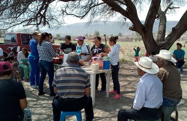   Concluyó la primera etapa de Empleo Temporal en Rincón de Romos 