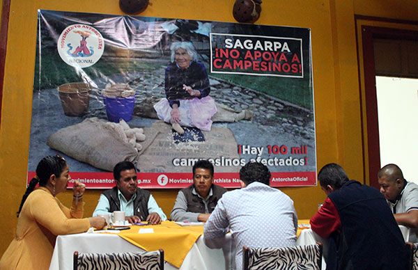 En Jalisco, antorchistas anuncian movilizaciones ante la Sagarpa 