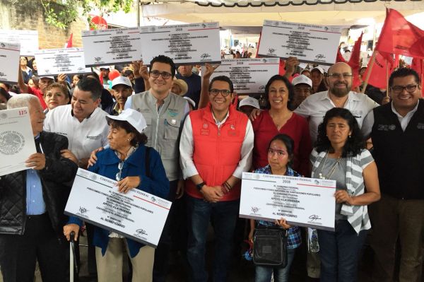  Logra Antorcha ante FONHAPO 16.5 millones de pesos