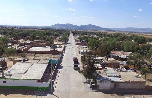 Más obras de pavimentación en Villa de Arriaga 