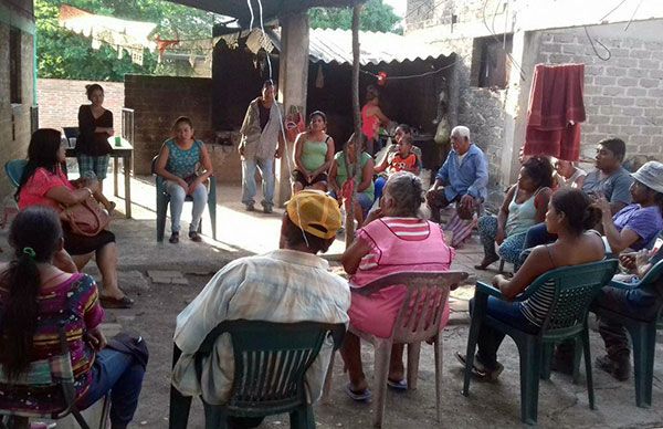 Habitantes de pueblo de Cocula se organizan en el Movimiento Antorchista