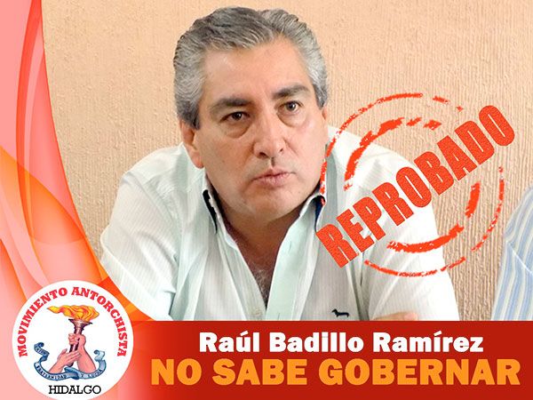 Antorchistas huastecos denuncian indolencia del alcalde Raúl Badillo