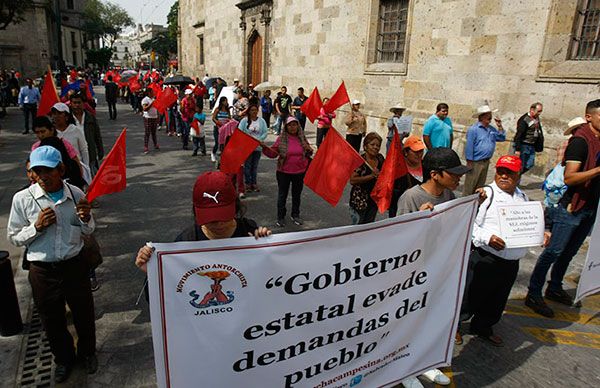 Anuncian jornadas de lucha en Guadalajara para el 3 de abril