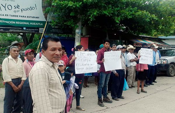 Huejutla y Orizatlán intensifican protestas por incumplimiento de edil